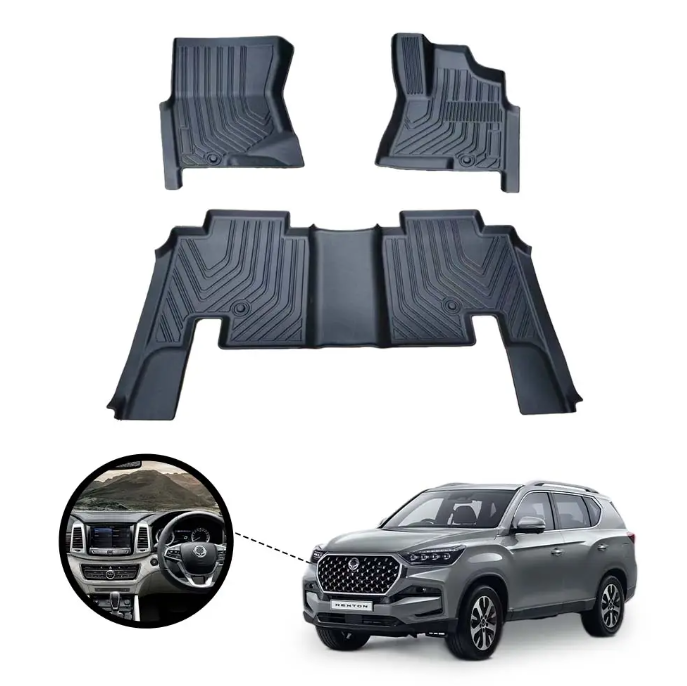 KGM SSANGYONG Rexton 3D Floor Mat | Automatic Only | Available 2017 - Current