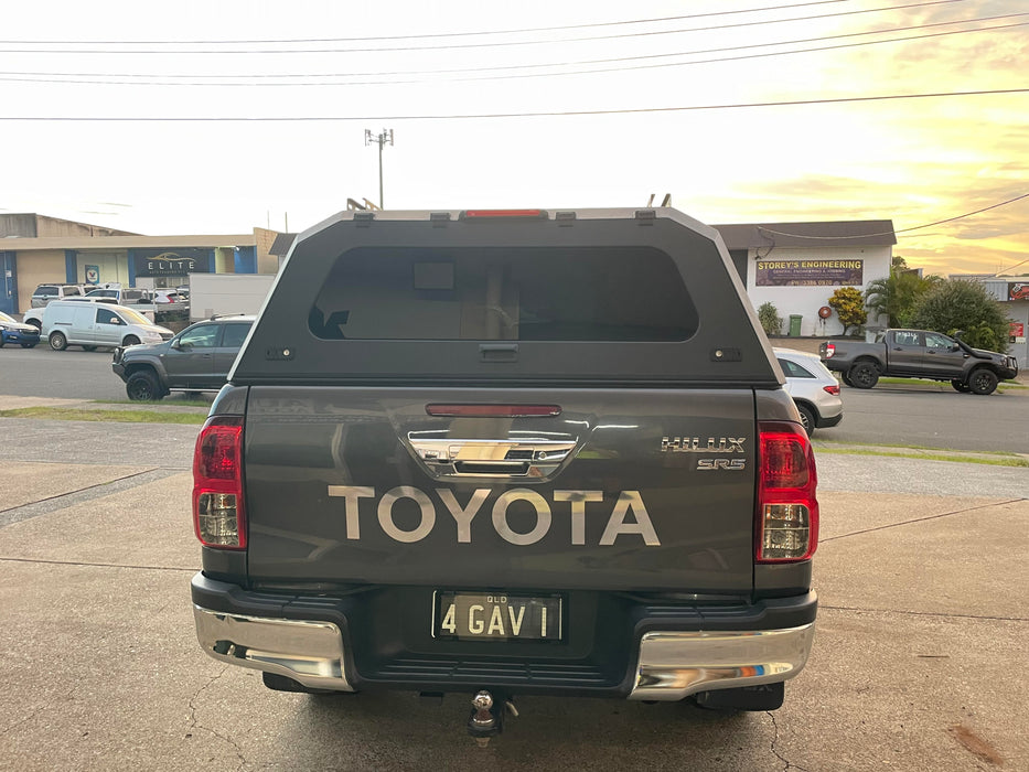 Heavy-duty canopy installed on ute