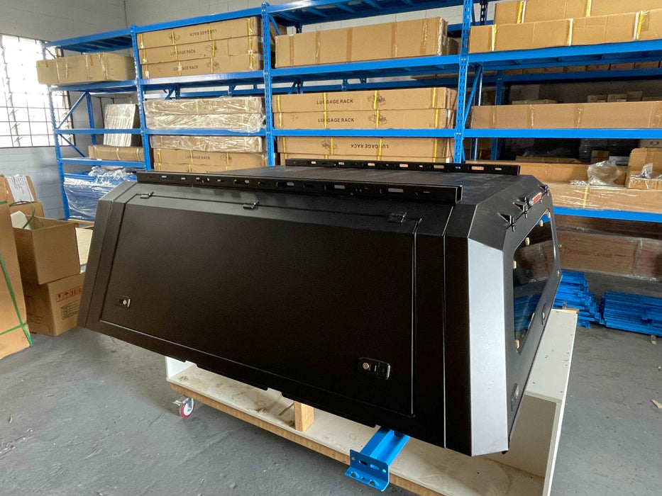 our new Steel Canopy is a top-tier choice among Ssangyong Musso accessories. Custom-made for the Ssangyong Musso, this canopy promises to facilitate better cargo management and improve your utility needs.