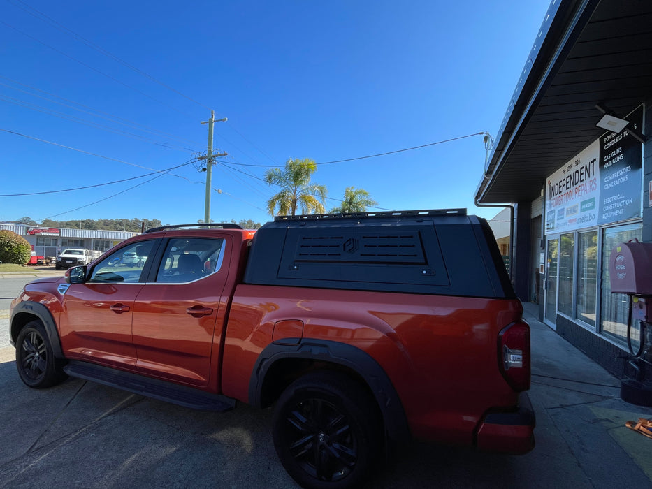 Aluminium canopy on 2017+ LDV T-60 Mega Tub ute