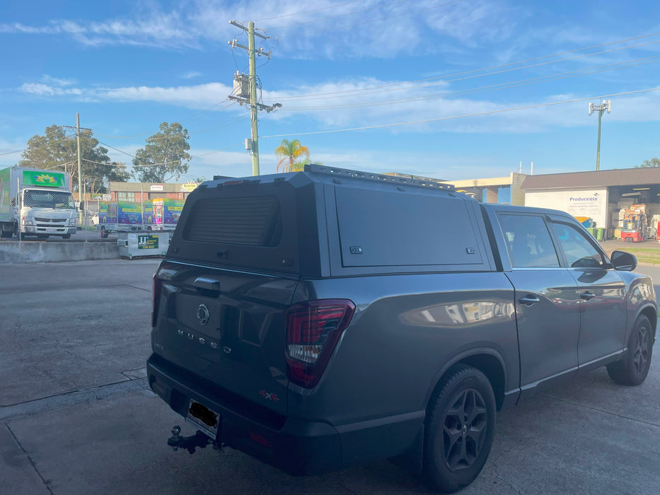 KGM Ssangyong Musso LWB Steel Canopy | Heavy Duty Ute Canopies