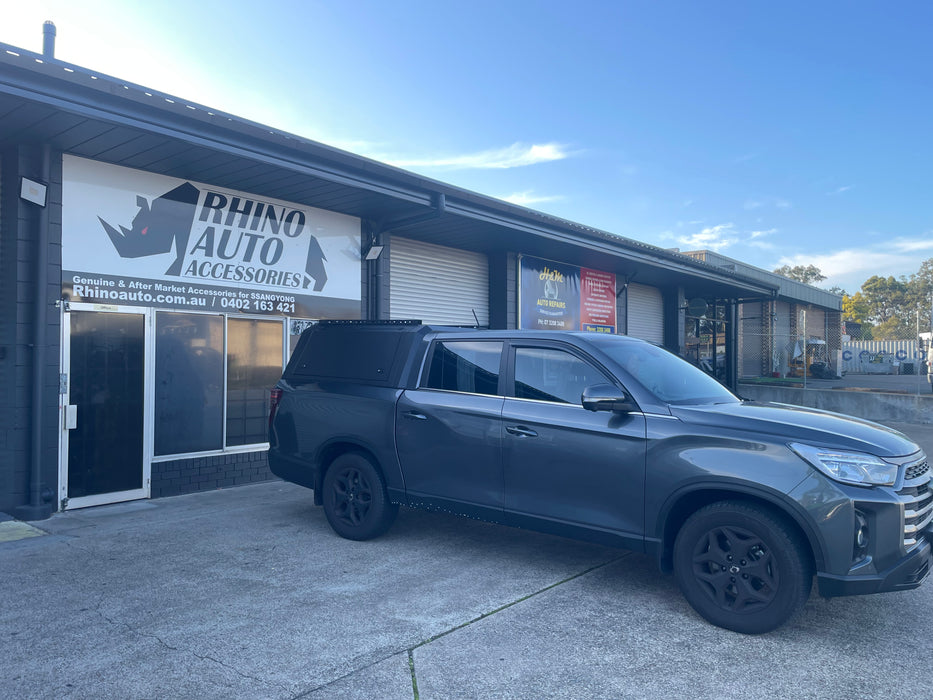 KGM Ssangyong Musso LWB Steel Canopy | Heavy Duty Ute Canopies
