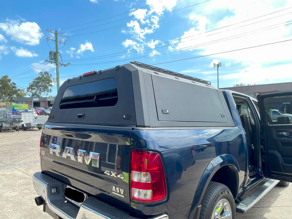 DODGE Ram Aluminium Canopy installed