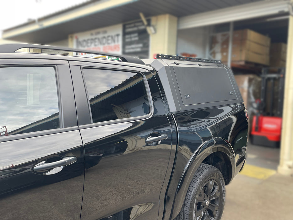 Off-road GWM ute with fitted canopy