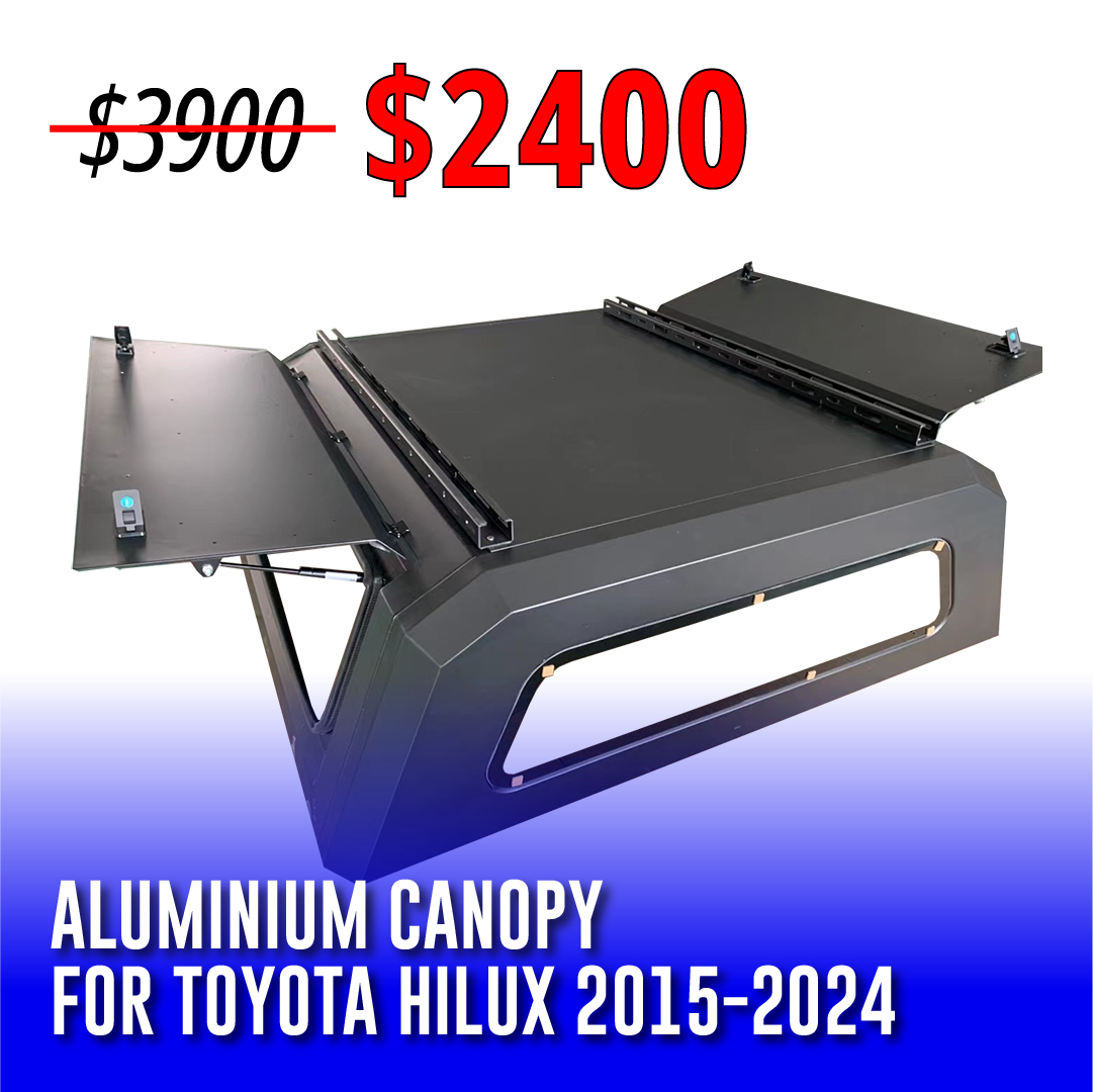 Aluminium Canopy For Toyota Hilux 2015 Rhino Auto Accessories   1 6 1200x1199 