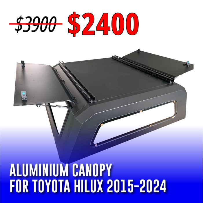 Toyota Hilux 2015+ Aluminium Canopy | Heavy Duty Ute Canopies