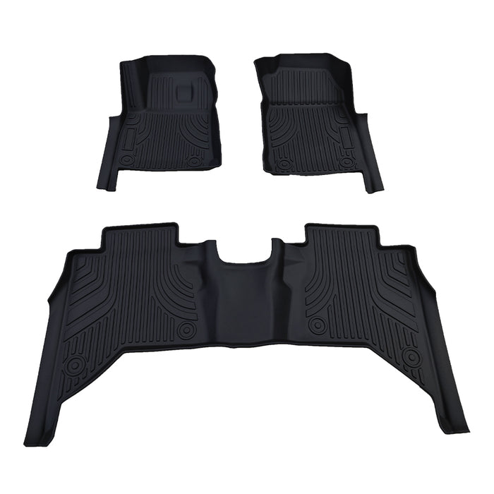 TOYOTA Hilux 3D Floor Mat | Dual Cab 2016+ | Automatic