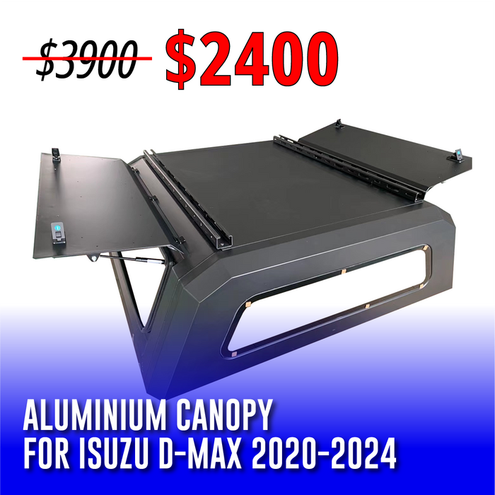 ISUZU D-MAX 2020-2024 Aluminium Canopy | Heavy Duty Ute Canopies |