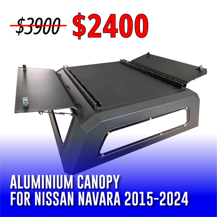 NISSAN NAVARA 2015-2020 Aluminium Canopy | Heavy Duty Ute Canopies