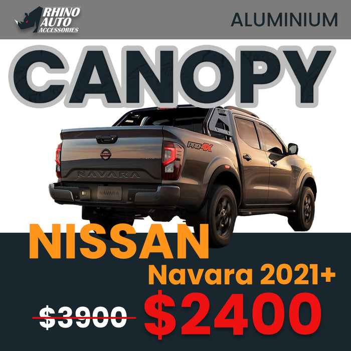 Nissan Navara 2021+ Aluminium Canopy | Heavy Duty Ute Canopies