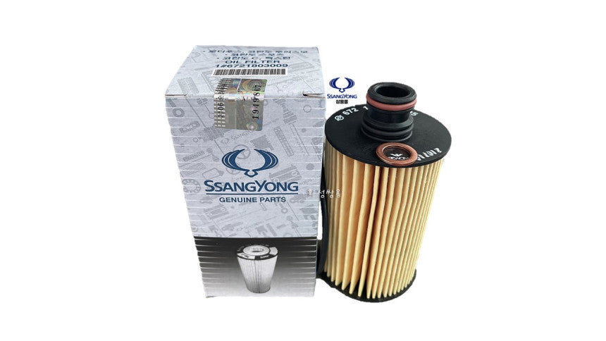 Genuine Ssangyong Engine Oil Filter for Musso & Rexton  The Genuine Ssangyong Engine Oil Filter is a premium, original product specifically crafted for Musso and Rexton models. As a 100% genuine part from Ssangyong Motor Company, it ensures optimal compatibility and performance.