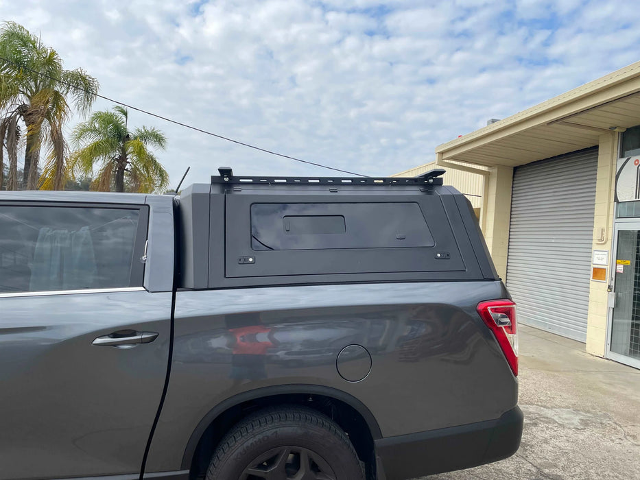 Ssangyong Musso SWB Aluminium Canopy With Window Side Door | Heavy Duty Ute Canopies