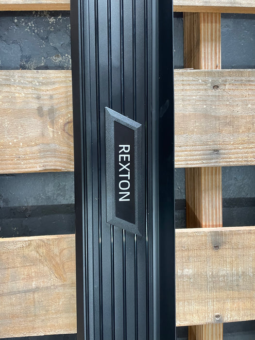 Black Side Steps for Rexton (Set) | Three-Layer Thick Aluminum Alloy