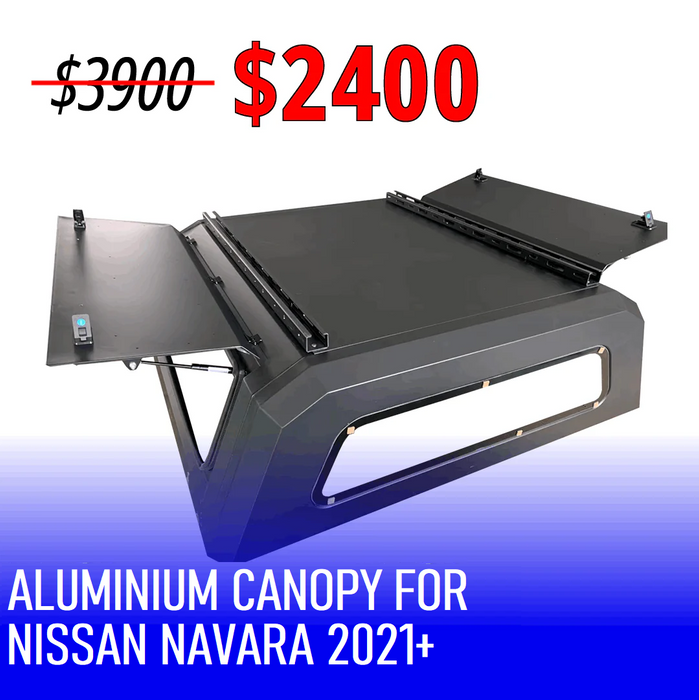 Nissan Navara 2021+ Aluminium Canopy | Heavy Duty Ute Canopies